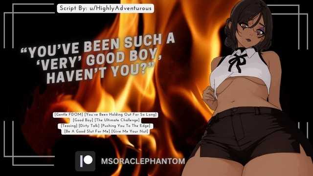 [F4M] 让一个好男孩在无蛋十一月失败 [FDom] [挑逗] [音频RP]