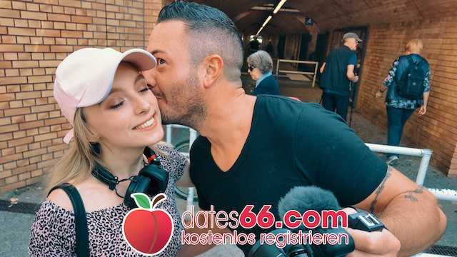 年轻的旅游宝贝莉莉·雷访问柏林，在公共场合被操！Dates66