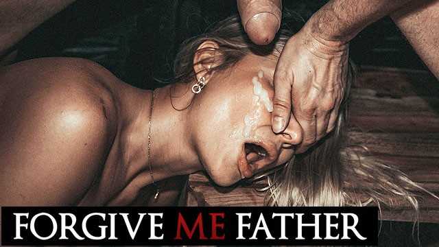 DEVIANTE - 性感的金发女郎，紧致的剃毛私处和修长的双腿，坦白她的性罪行