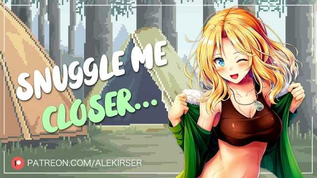 与可爱的女朋友在舒适的露营中亲密爱抚 ♡ | ASMR音频角色扮演