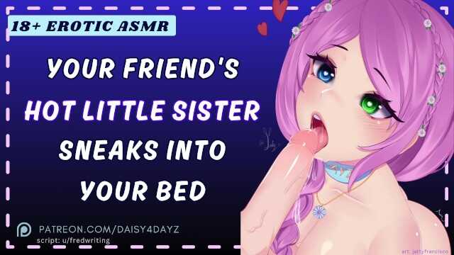 ASMR || 朋友的热辣大学妹妹偷偷爬上你的床 [淫荡的耳语] [音频角色扮演]