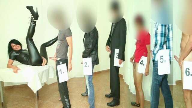 射精会议！10根硬鸡巴给乳胶荡妇！自由选择洞！