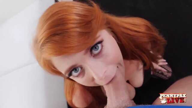 Penny Pax 的热辣 POV 深喉行动！