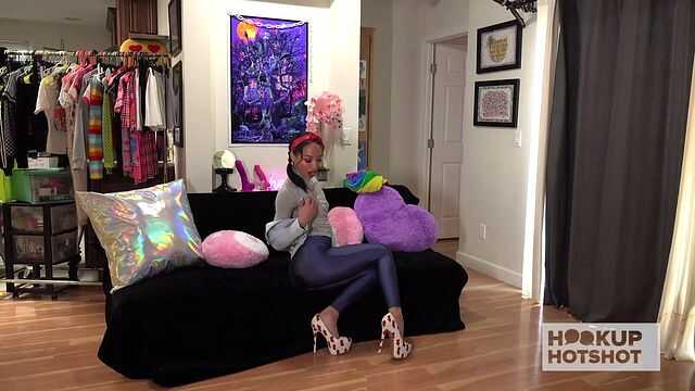 BTS - 饥渴的Alexis Tae沉迷于Bryan Gozzling的极端性爱