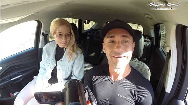 莎伦·怀特在森林里被肛交并内射的幕后花絮