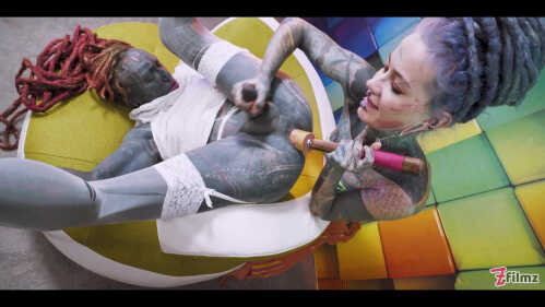 Z-Filmz：Anuskatzz 和 Lily Lu 拳交