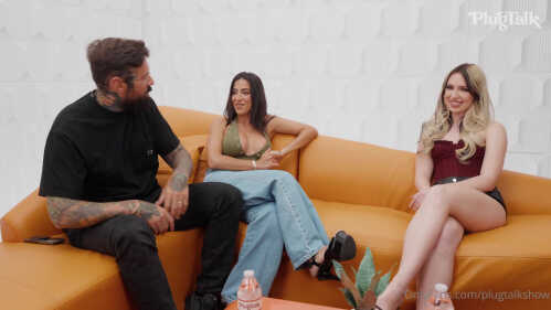 OnlyFans 2025 布里特·布莱尔 和 莉娜·The Plug 与 Adam22 的三人行