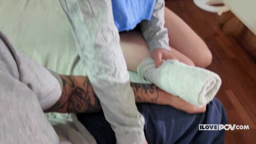 ILovePOV 凯拉·巴西 金发邻居口技