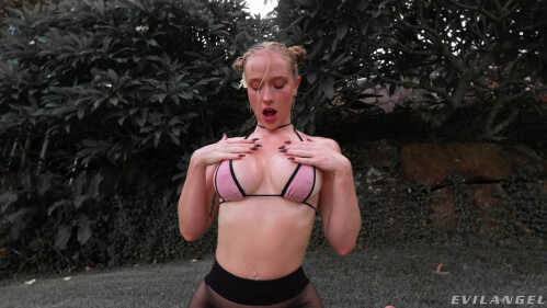EvilAngel 斯卡丽特·蔡斯 连裤袜鸡巴挑逗