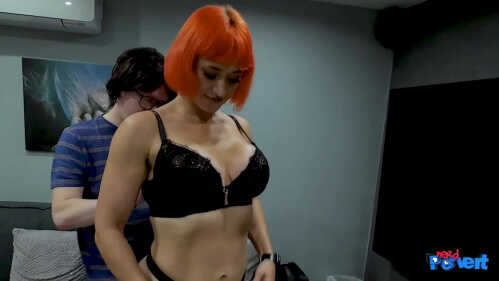 NerdPervert E372 萝拉·蕾 红发吞精狂