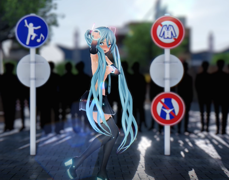 【エロ標識】ミクさんでライカ