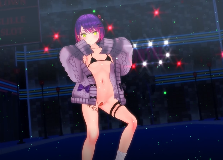 常闇トワ(Towa Tokoyami) Senorita