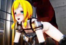 冒険者ルイケ、四肢切断され巨根犬に犯される