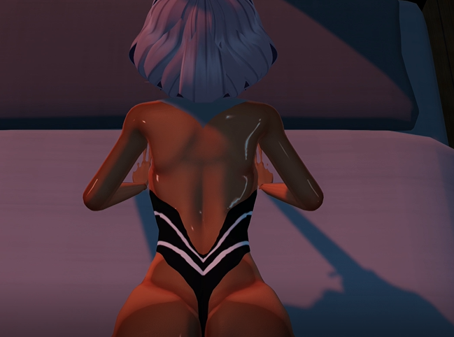 陽さん　後背位