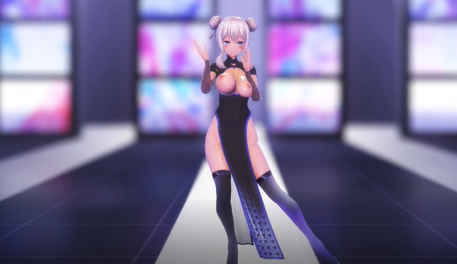 チャイナドレス鹿島