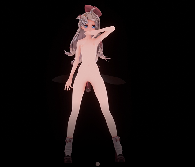 【嘉然x蟲】布料头发翻车，形态键，骨骼测试