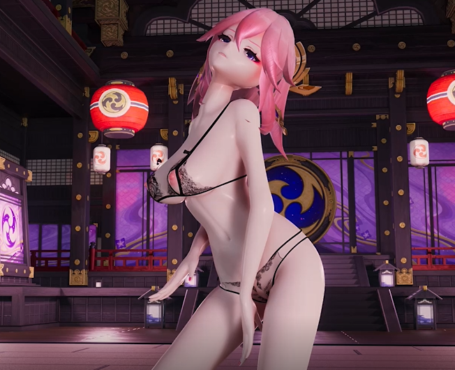 2.Yae Miko SOMETHING