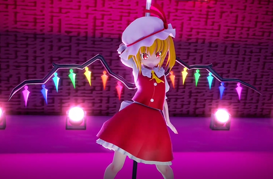 フランちゃんエロ蹲踞ダンス