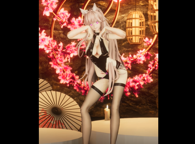 礼服黑丝帕斯卡