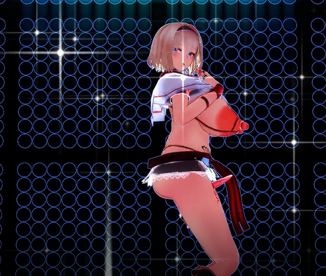 アリスの聳え立つクリちんぽダンス