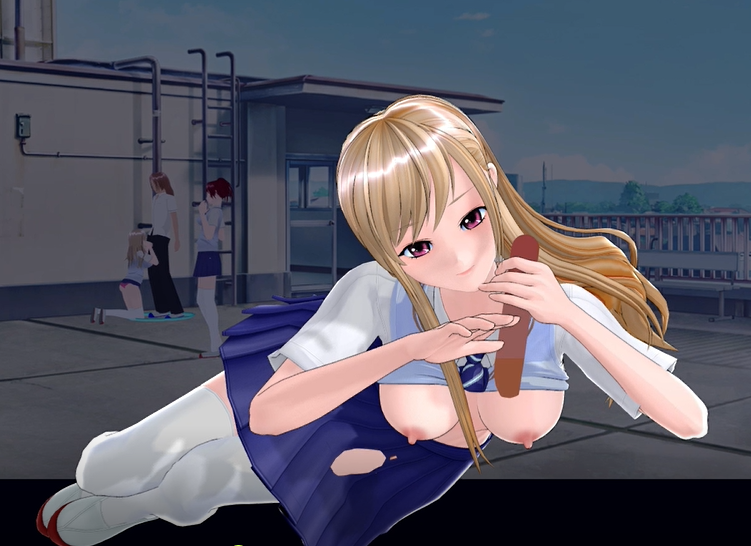 海夢（Kitagawa Marin）似ちゃん処女喪失編3（手コキ+パイズリ，Tits）