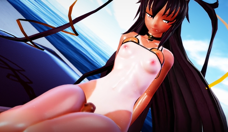 水着ゆきかぜにスマタしてもらう動画