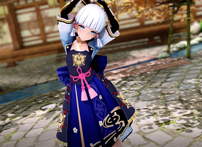 Deep Blue Song Kamisato Ayaka 神里绫华