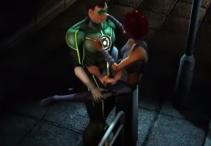 Green Lantern Proves His Manhood