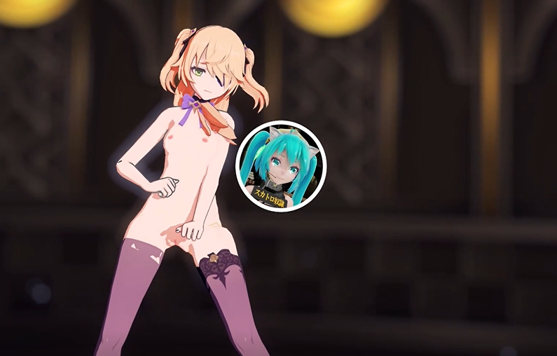 [原神小艾米MMD] 仿原神渲测试