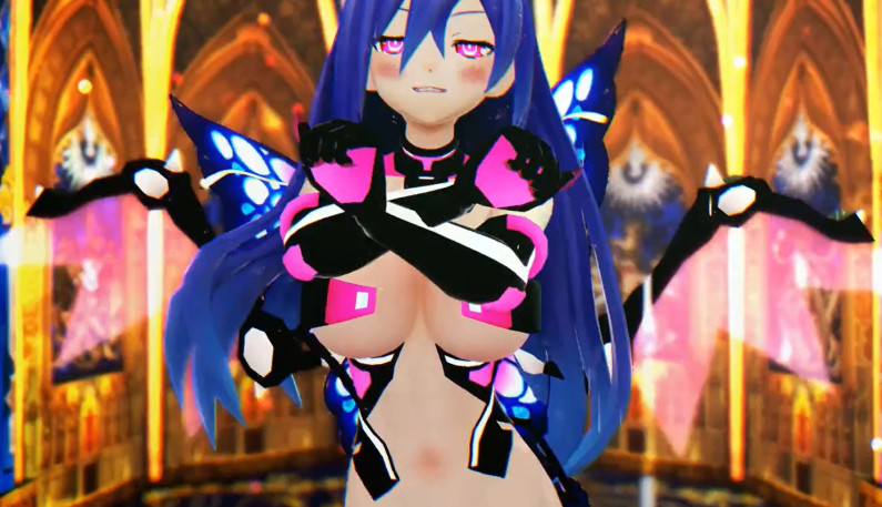 (Hyperdimension Neptunia) Iris Heart Succubus x Butterfly and Insect - Queendom