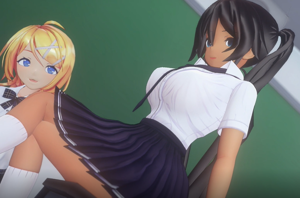 童貞頂き女子ミクちゃん(学校編) 01