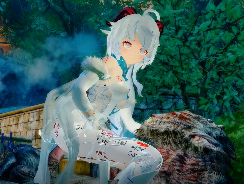 白丝甘雨x巨魔(ganyu sex) 白忆君旗袍