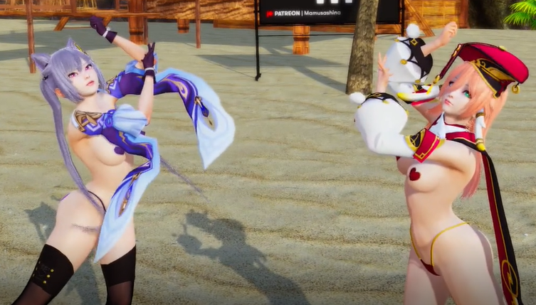 Yanfei, Keqing - GETCHA!