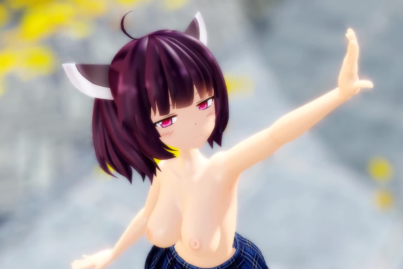 上がどんどん脱げていくきりたん