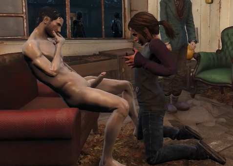 FO4 Ellie at Grandma's