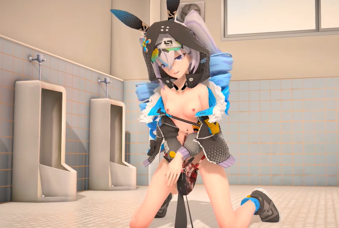 赛博板鸭-厕所x虫