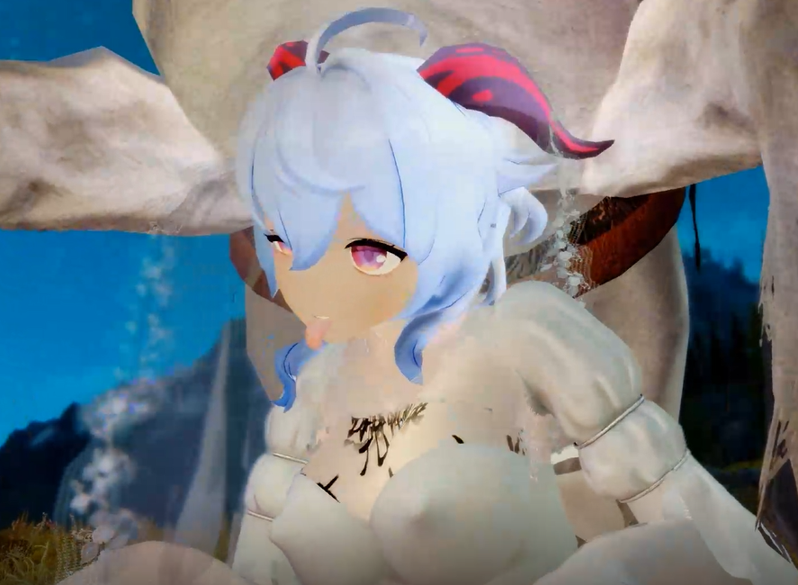 [上古卷轴]婚纱甘雨骑马