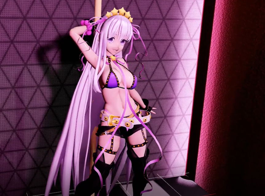 BBペレでエロ蹲踞ダンス