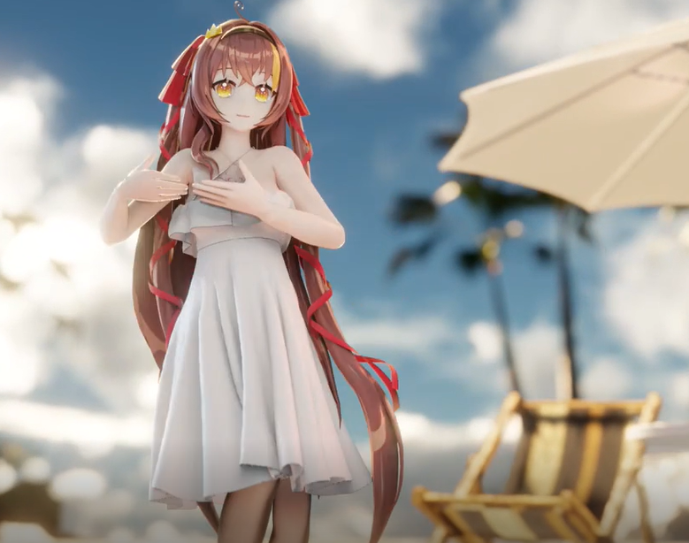 呜~新买的泳衣太小了